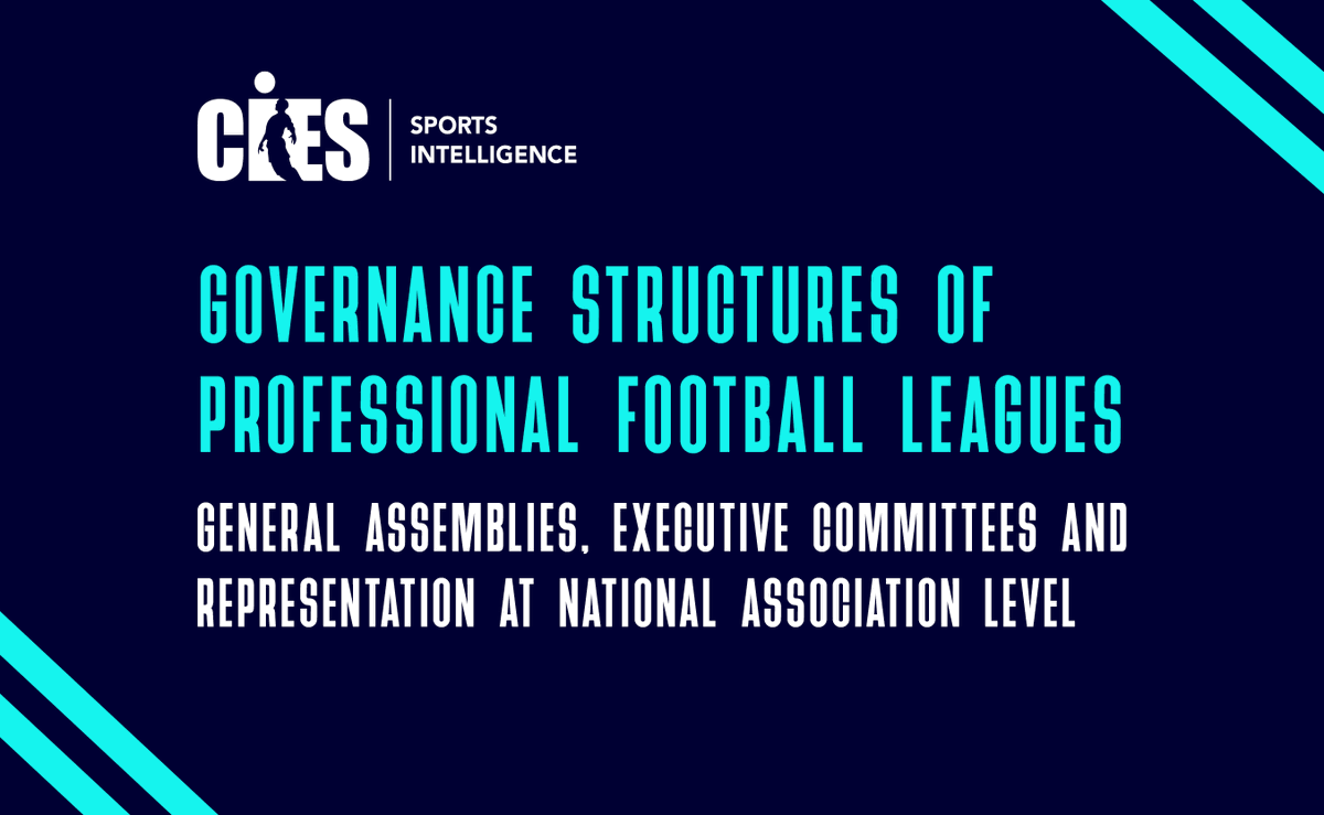 CIESsportsintel's tweet photo. ⚽️ New @CIESsportsintel study on the governance structures of professional football leagues 🌍

Available for download 👉 https://t.co/eM4FnSkX1t https://t.co/z0mcI4L8zu