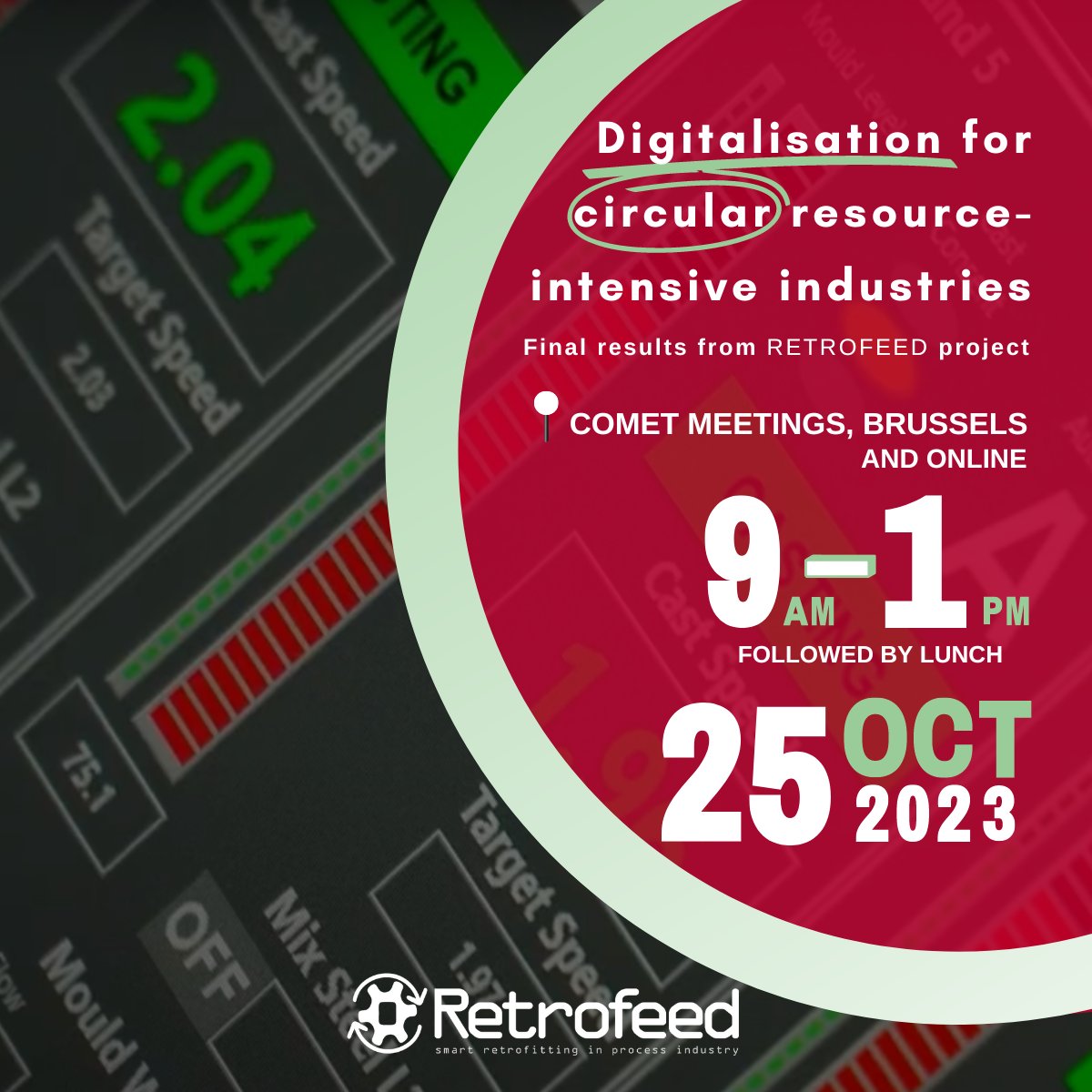 retrofeedEU's tweet photo. Exciting News! Join us for the grand finale of #RetrofeedProject ππ, where we'll unveil our groundbreaking smart retrofitting framework for process industries. #Sustainability #CircularEconomy #Innovation
Registration link: https://t.co/sIdRmEyF14 https://t.co/TRlXifcYFu