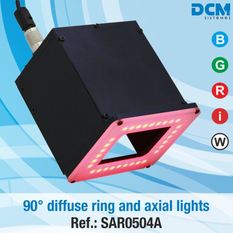 DCMSistemes's tweet photo. 💡 SAR Luz #axial y #radial #difusa a 90°

👀 Sistema axial ultra #uniforme con #anillo de luz difusa.
✨ Realza bordes e imperfecciones de la superficie
⚡ La altura de colocación total se reduce
🌈 Gama de longitudes de onda

🔝 SAR0504A

https://t.co/xjYFK7J3Nb https://t.co/AJHKAV3n4g