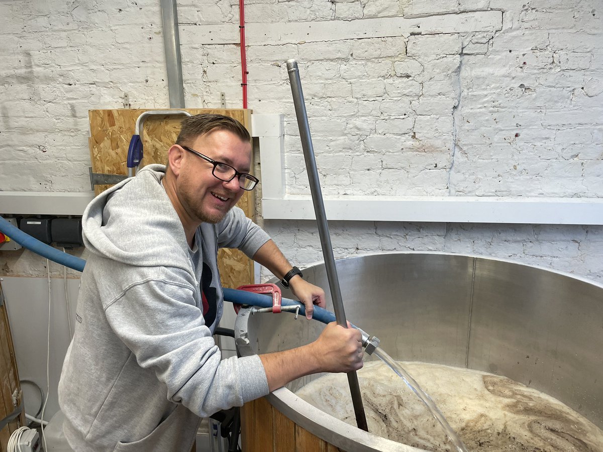 Mashing in with <a href="/RunawayBrewery/">The Runaway Brewery</a> and <a href="/salfordbeerfest/">Independent Salford Beer Festival 💙</a> 🍺