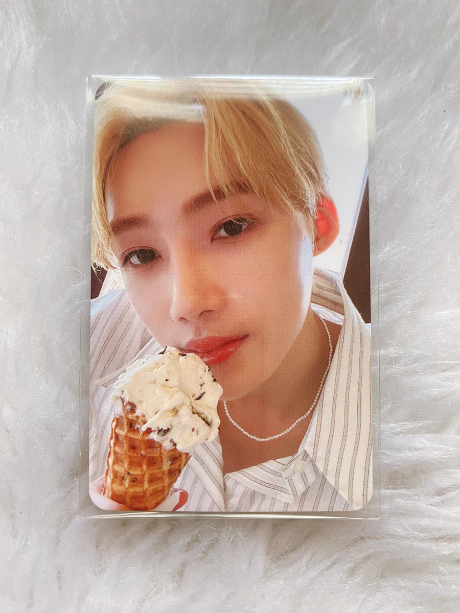 vaIeriys's tweet photo. thank you for the 3-way trade, friends @sunusales @ruwoons! :3 finally a chanhee ice cream haver, which means i'm only one pc away (minus the dvd pcs and some pobs) from completing my phantasy collection! π€
#sunusold https://t.co/zk9O404KNP