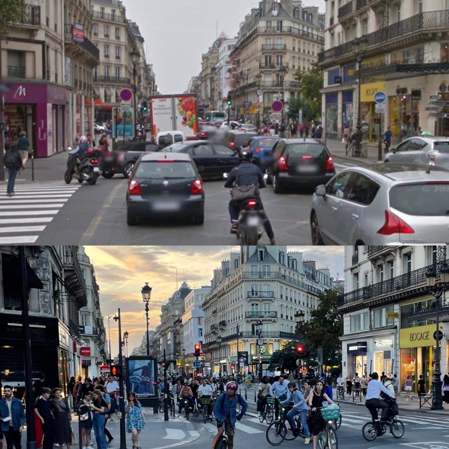 AlejandroCence2's tweet image. Un día dirán de París que allí siempre hubo bicis, como dicen de Ámsterdam, para justificar que en Madrid no las haya. No, lo que hay en París es una alcaldesa con ganas de cambiar las cosas, esa es la única diferencia con Madrid.
