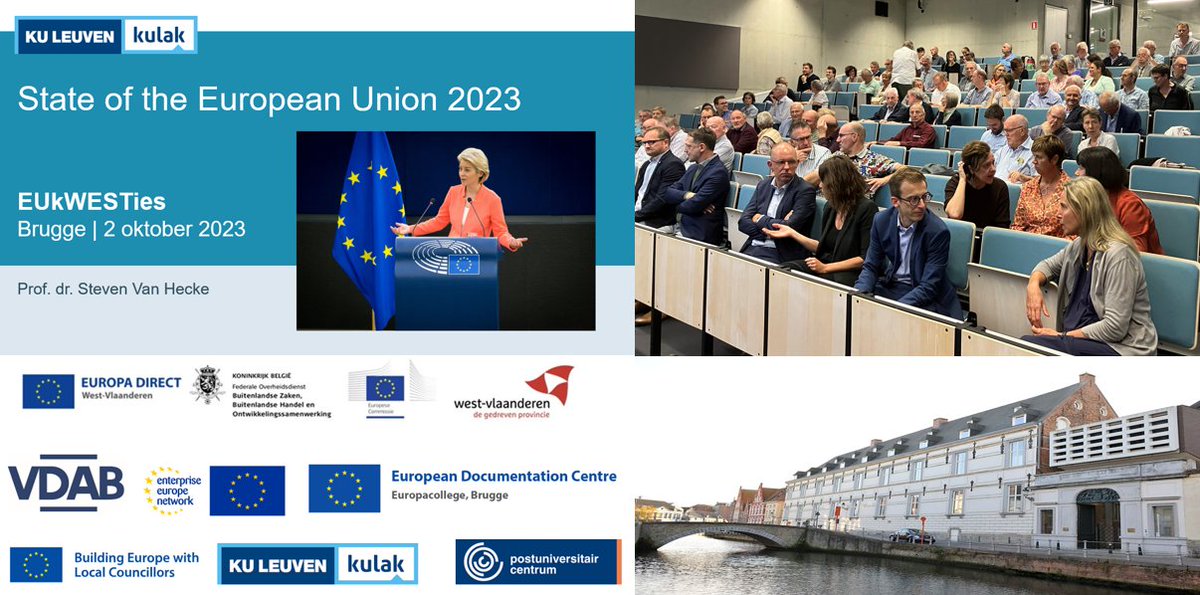 Steven Van Hecke (@vanheckesteven) on Twitter photo Dank aan <a href="/FedericaMog/">Federica Mogherini</a> <a href="/collegeofeurope/">College of Europe</a> voor intro & gastvrijheid alsook aan Silke Beirens <a href="/StadaanZee/">Stad Oostende</a>, <a href="/SvenDeHaeck/">Sven De Haeck</a> <a href="/vdab_be/">VDAB</a>, <a href="/VincentGoemaere/">Vincent Goemaere</a> <a href="/Stardekk/">Stardekk</a>, <a href="/lieventack/">Lieven Tack</a> <a href="/POMWVL/">POM West-Vlaanderen</a> & <a href="/BertFraussen/">Bert Fraussen</a> <a href="/UniLeiden/">Universiteit Leiden</a> voor boeiend paneldebat #SOTEU2023 🇪🇺 Dank aan <a href="/FedericaMog/">Federica Mogherini</a> <a href="/collegeofeurope/">College of Europe</a> voor intro & gastvrijheid alsook aan Silke Beirens <a href="/StadaanZee/">Stad Oostende</a>, <a href="/SvenDeHaeck/">Sven De Haeck</a> <a href="/vdab_be/">VDAB</a>, <a href="/VincentGoemaere/">Vincent Goemaere</a> <a href="/Stardekk/">Stardekk</a>, <a href="/lieventack/">Lieven Tack</a> <a href="/POMWVL/">POM West-Vlaanderen</a> & <a href="/BertFraussen/">Bert Fraussen</a> <a href="/UniLeiden/">Universiteit Leiden</a> voor boeiend paneldebat #SOTEU2023 🇪🇺