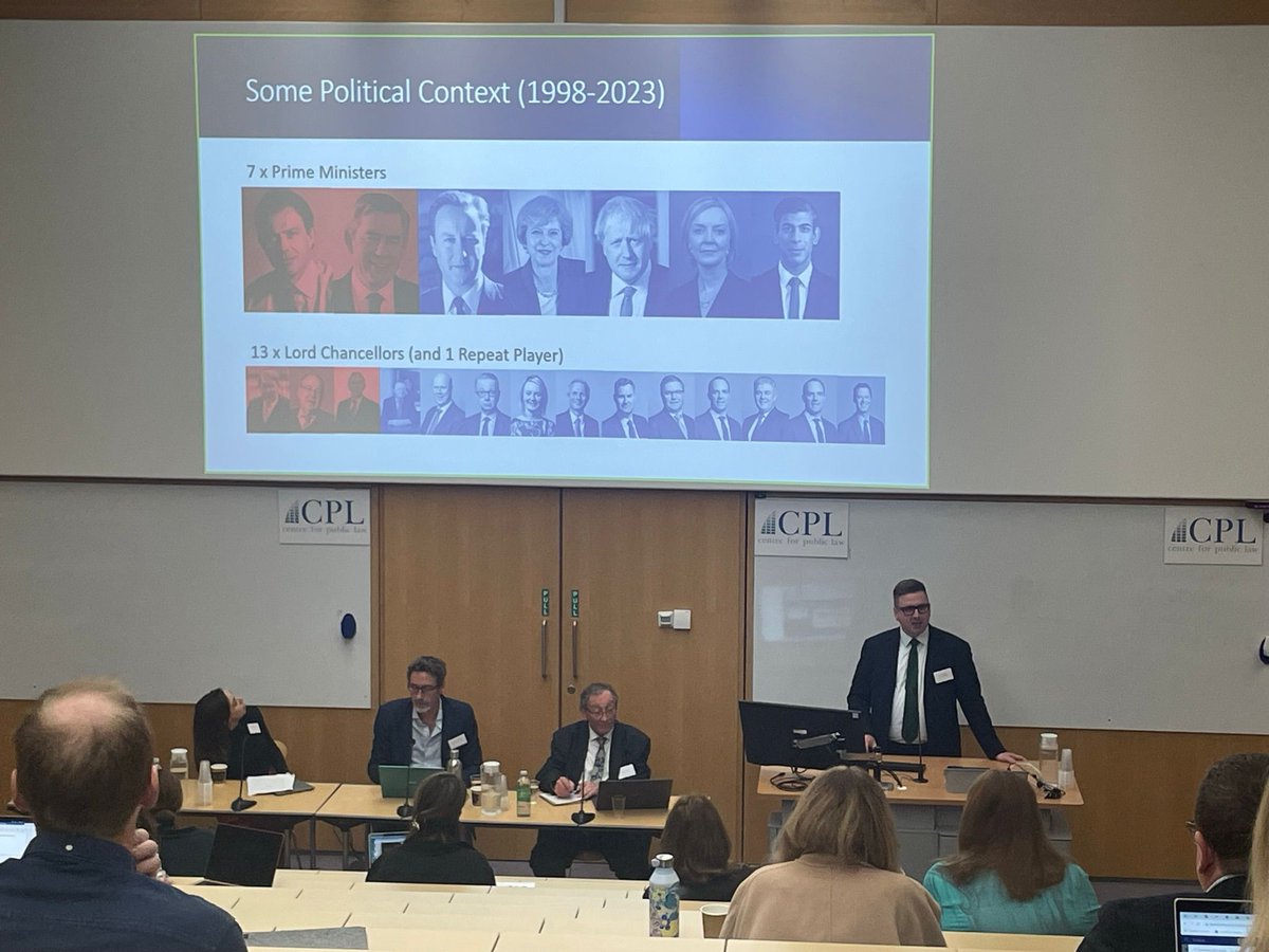 QUB Law Delegation Presents Research at University of Cambridge 

Congratulations to the delegation of human rights law scholars from @qubschooloflaw who presented their research at @EHRLC23 in @cambridgelaw last week, including Dr Conor McCormick @ConorMcCormick, Dr Conall…