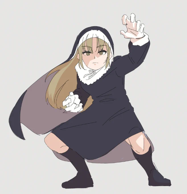 これをちらっと見てうろ覚えで描いたら全然違った。