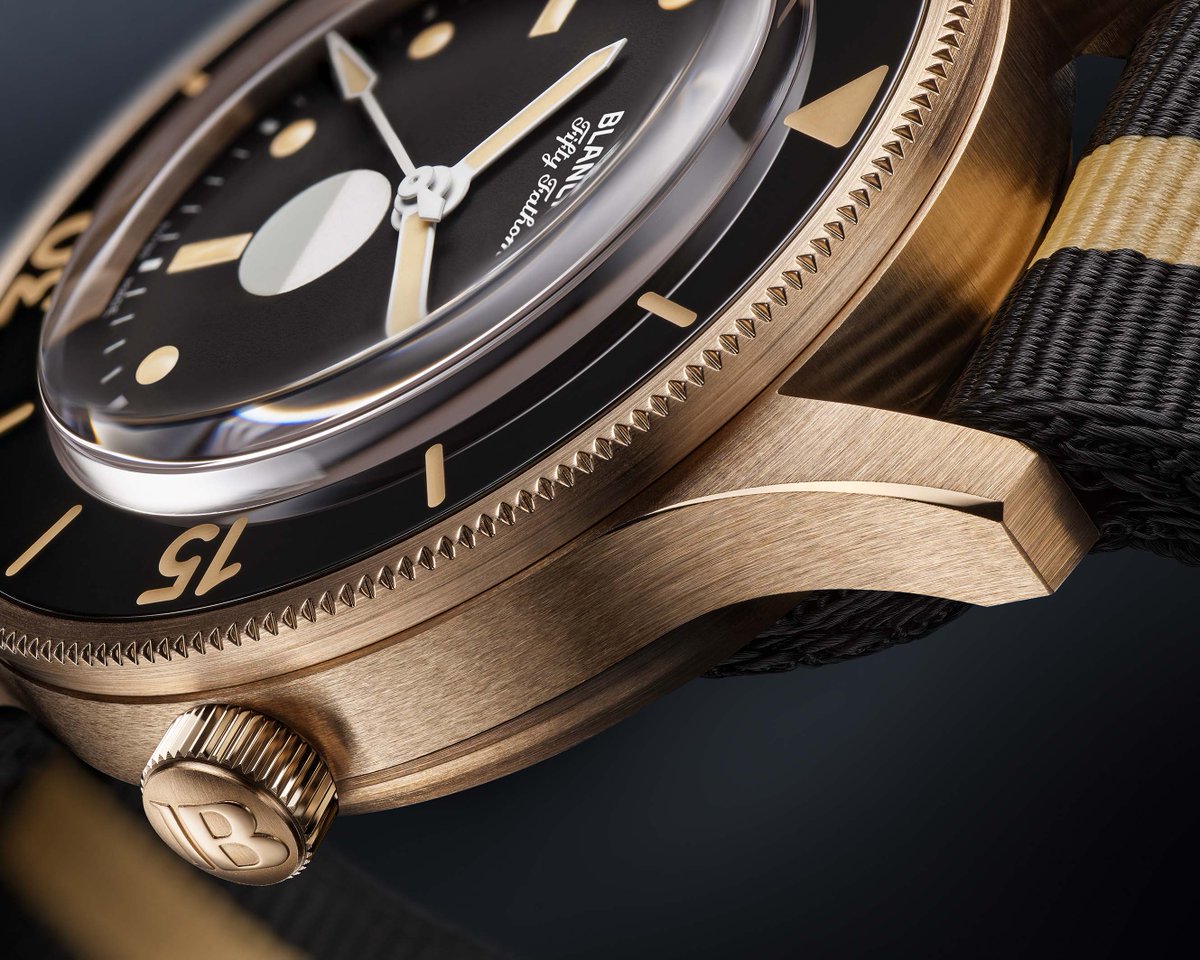 cotedesmontres's tweet photo. #Blancpain #FiftyFathoms #70thAnniversary #Act3 made of 9K #BronzeGold, inspired by the #MIL_SPEC model adopted by the main #armedForces of the time. Archetypal diving watch for the entire watch industry at the time and remains so this day
@Blancpain1735
https://t.co/HcefEPmwkv https://t.co/5V0HGXLwJy