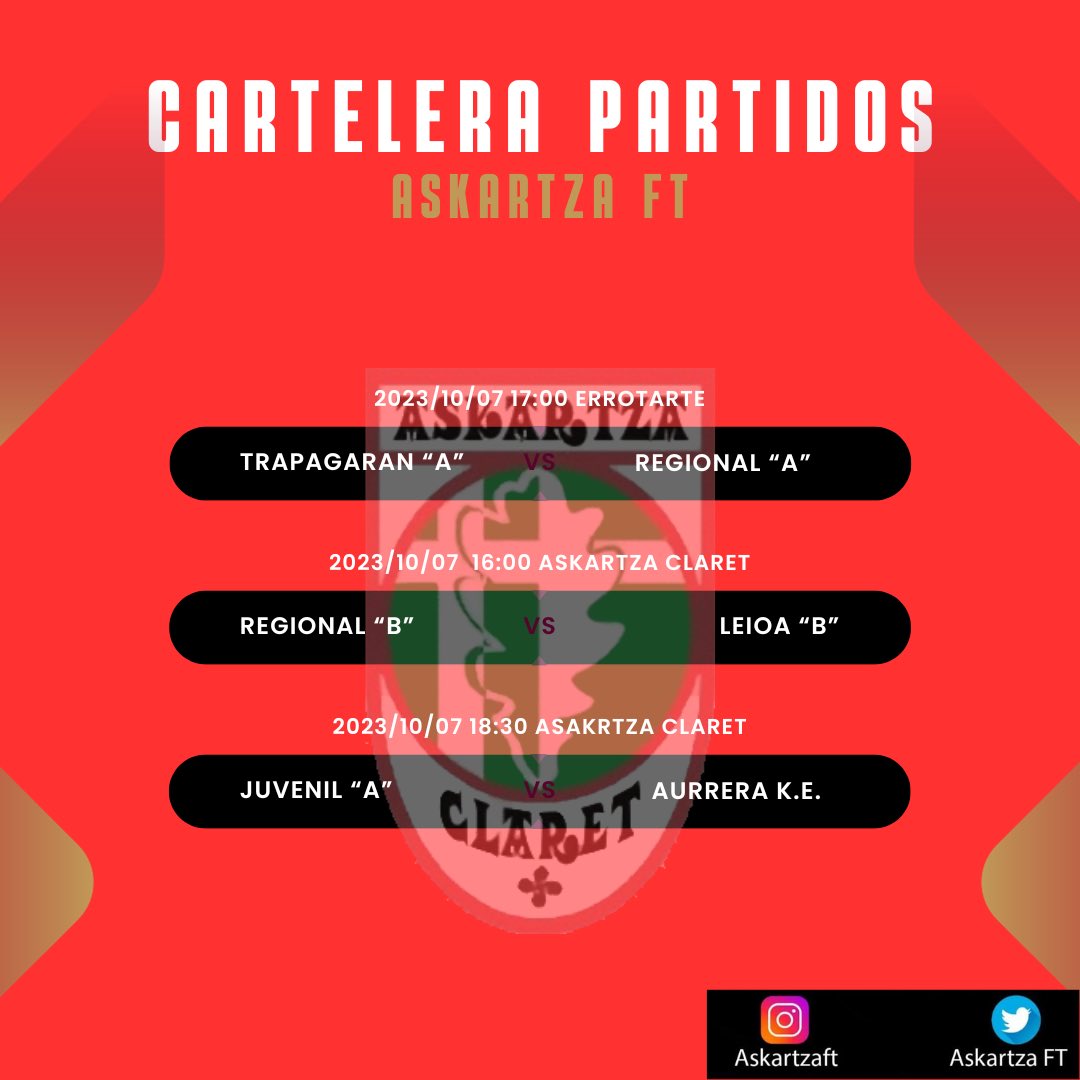 Askartza Futbol Taldea ⚽🔴 tweet media