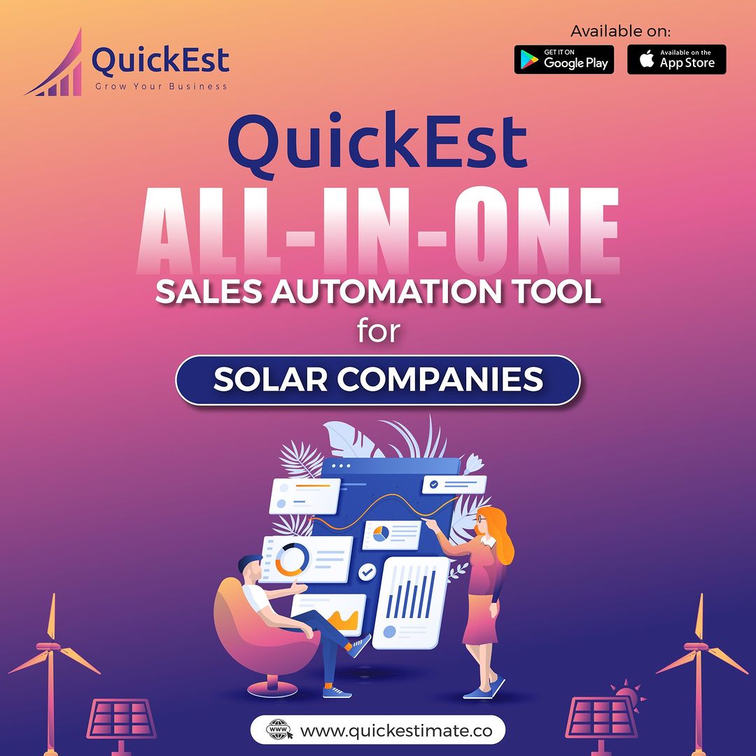 ALL-IN-ONE Solution for Solar Companies Lead Management!
.
.
Download the Sales Automation Tool Now
.
.
.
#mobileapp #businessproposal #SalesProcess #leadgeneration #solarsales #solarbusiness #CRM #BusinessGrowth #applicationmobile #CustomerRelationshipManagement #quickest