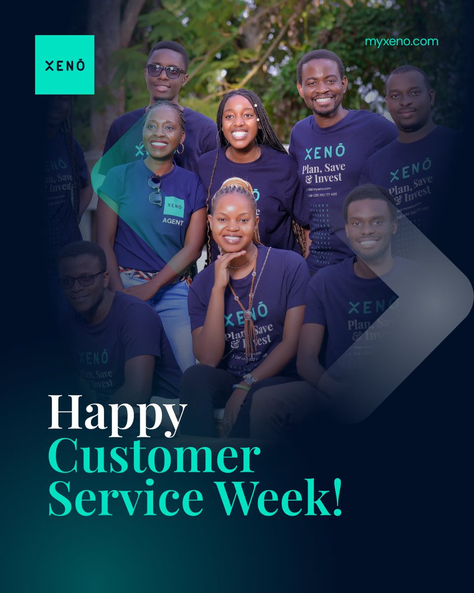 XenoUganda's tweet photo. At XENO, our clients are at the heart of all we do💚 That's why having a compassionate and committed customer service team greatly impacts our daily mission of serving the most significant individuals.🥳 Join us in honoring our champions of exceptional service! 🏆🤝 https://t.co/2603QJiCt2