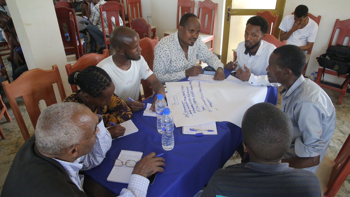 COWASHIV's tweet photo. Day 1: Meaza Kebede, COWASH IV Gender and Inclusion specialist, kicked off the training with a session on gender and disability inclusion interventions. https://t.co/a3BqEOyw4k