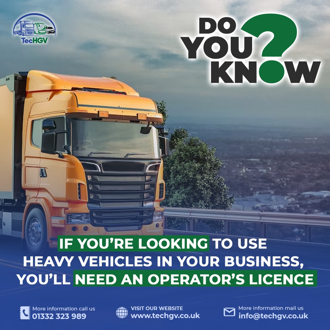 TecHGV_Official's tweet image. 👉Do you know?
If you’re looking to use Heavy vehicles in your business, you’ll need an operator’s licence
Apply on GOV.UK here:👇
gov.uk/apply-vehicle-…
#TMCPC #CPC #TransportManagerRefresher #TransportationTraining #LogisticsUpdate #ProfessionalDevelopment