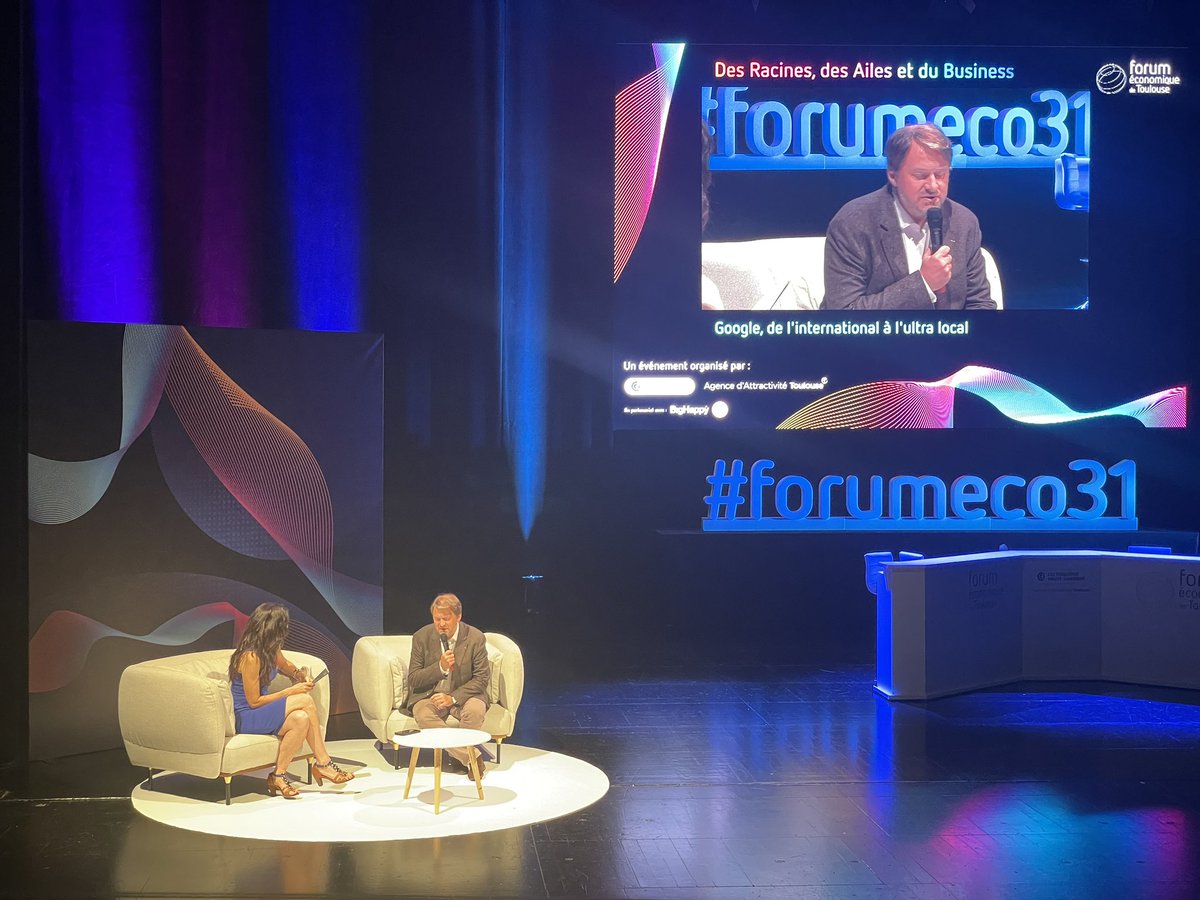 Frédéric Armand (@armandfrederic) on Twitter photo Très belle nouvelle édition du #ForumEco31 de la @CCI31 avec notamment l’interview du SG de Google France <a href="/btabaka/">Benoit Tabaka</a> par <a href="/sandrinejr/">Sandrine Jullien-Rouquié</a> Très belle nouvelle édition du #ForumEco31 de la @CCI31 avec notamment l’interview du SG de Google France <a href="/btabaka/">Benoit Tabaka</a> par <a href="/sandrinejr/">Sandrine Jullien-Rouquié</a>