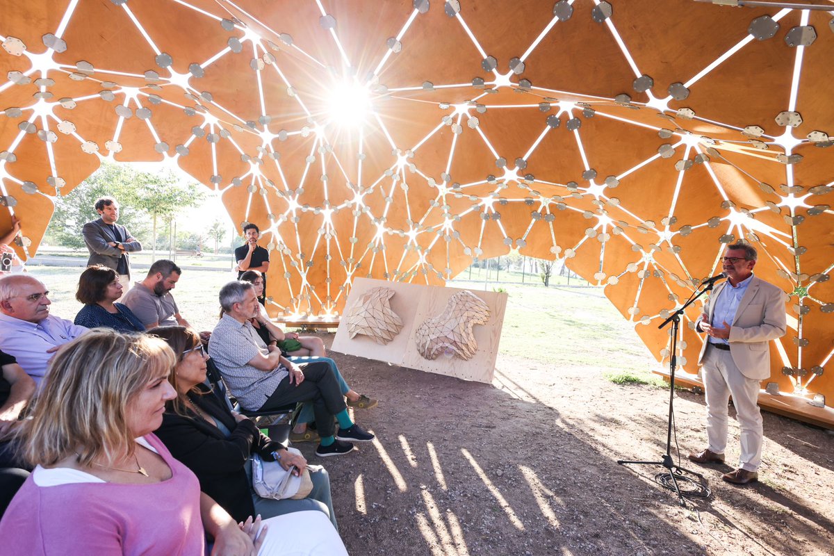 🐢Ahir vàrem participar en la presentació de la cúpula-closca de l'escola Turó de Can Mates. Un magnífic projecte que ha comptat amb el suport de l'<a href="/Afa_TCM/">AFA Turó de Can Mates</a>,  el centre educatiu, l'escola d'arquitectura <a href="/_etsav_/">ETSAV-UPC</a> i empreses col·laboradores #SantCugat 

L'enhorabona!👏👏