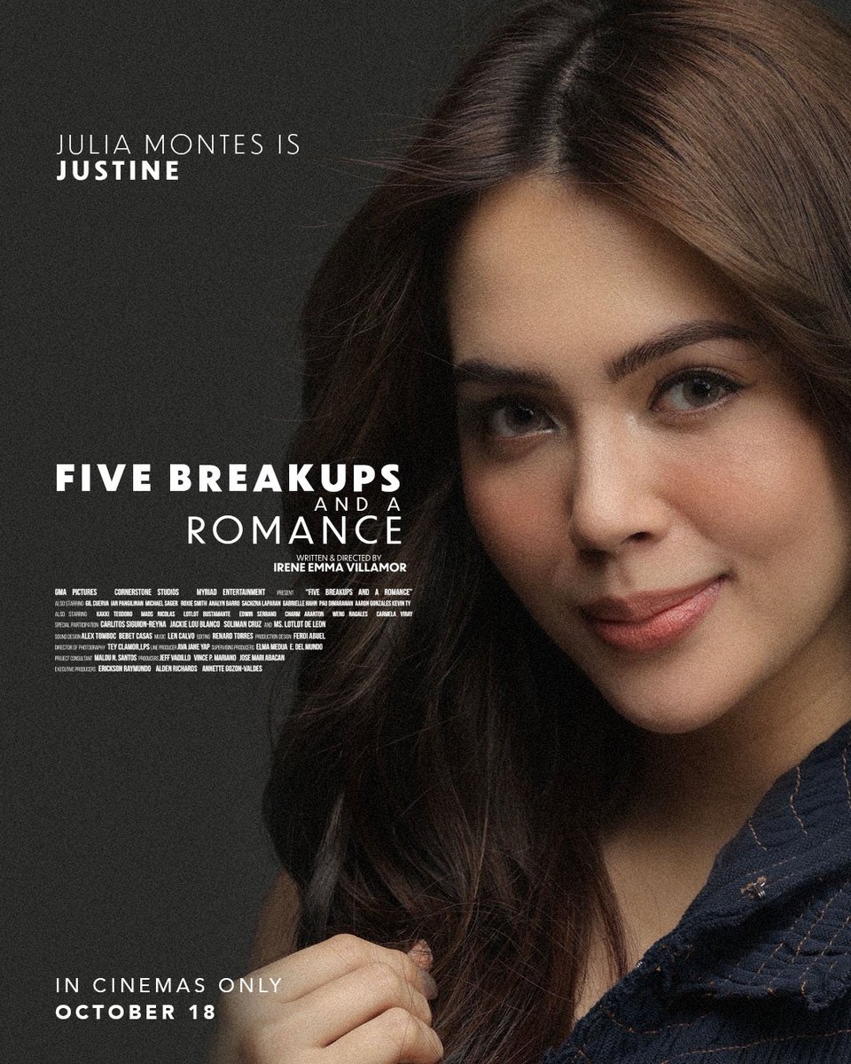GMAPictures's tweet photo. A whirlwind romance. How long will you keep on trying?
Five Breakups and a Romance in cinemas nationwide October 18.
#FiveBreakupsAndARomance
#5BAARTrio https://t.co/qzMeiaDGoP