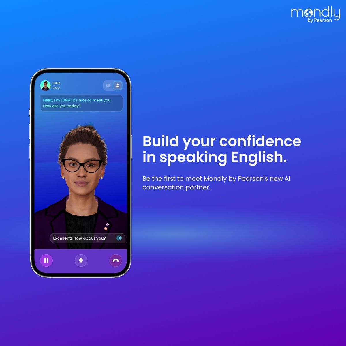 Ready to talk? Your new #AI conversation partner is almost here. 🚀🌕

Imagine yourself, sitting in a restaurant and ordering a meal with confidence, meeting new friends, and being able to strike up a conversation. Join the #waitlist now:  buff.ly/3LMi1zt