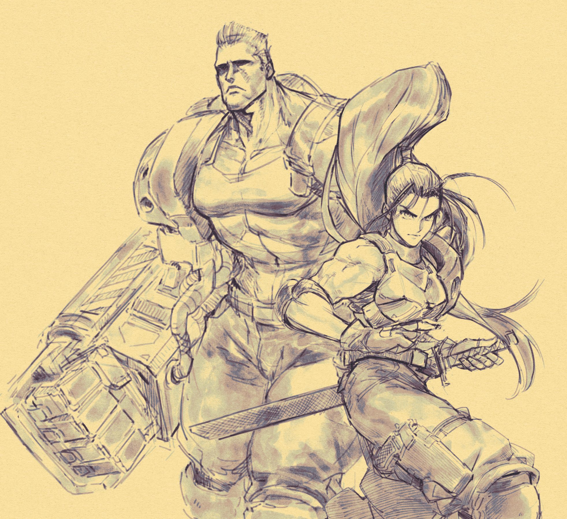 Ain  Capcom art, Female characters, Concept art characters