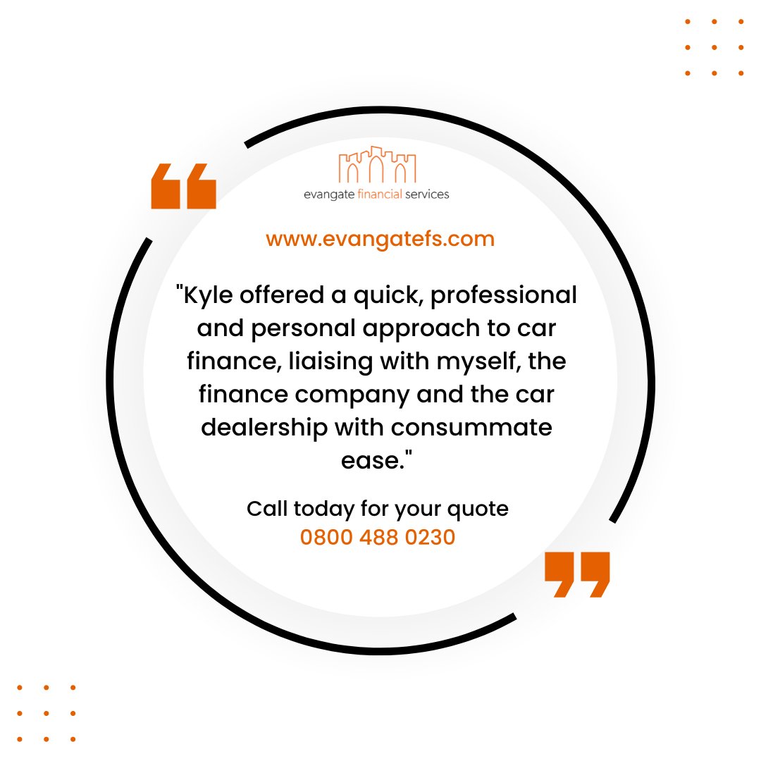 📢 TESTIMONIAL TUESDAY
🌟 Grow with Evangate Financial Services Limited.
😍 Access funding solutions designed for your business.
⚡ Enjoy excellent customer service and reliable funding options.
🤝 Trust in the expertise of a professional finance broker.

#AssetFinance