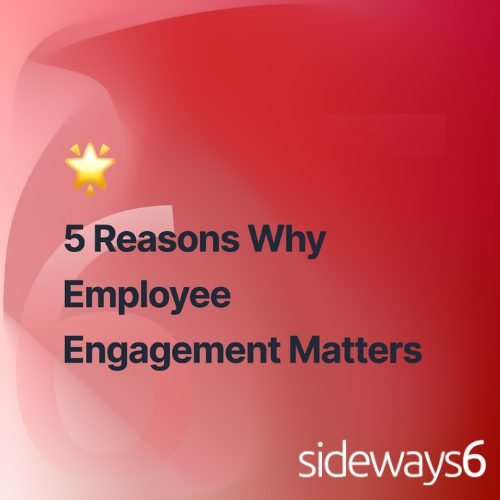 🌟 5 reasons why employee engagement matters

Investing in employee engagement is investing in business growth and sustainability.

#EmployeeEngagement #BusinessSuccess #EmployeeIdeas