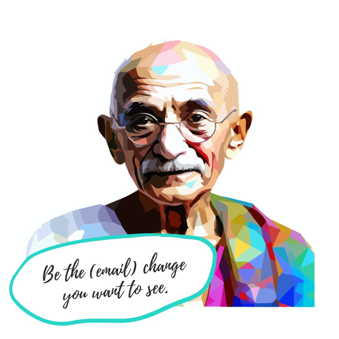 Great emails are contagious! ✉️ Here’s how to get people to stop filling your inbox with rubbish emails - be the (email) change you want to see: bit.ly/3EWRxHX#EmailT… #Comms