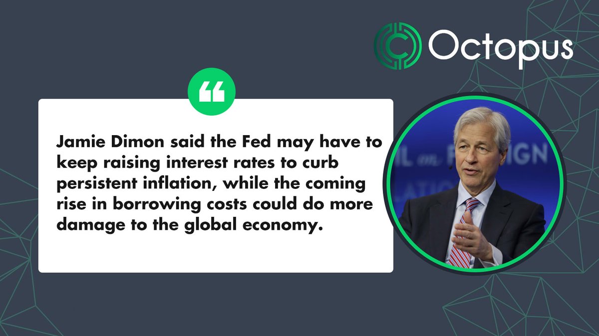 JPMorgan CEO: Not sure if the market is ready for the 7% rate.