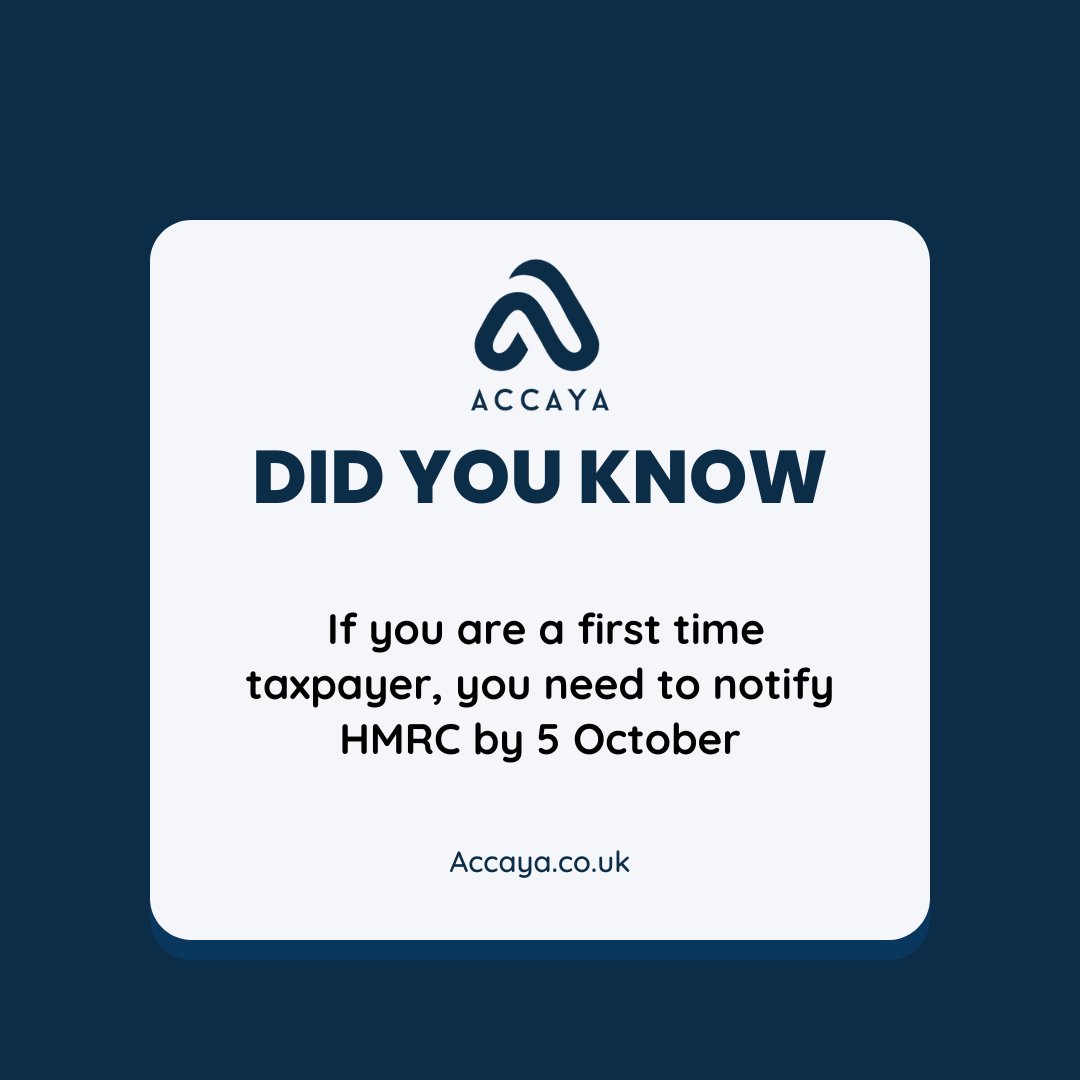 Accayacrypto's tweet photo. GM:

Completing your first self-assessment can be a bit daunting. In the UK, if you discover you need to send a tax return, it's important you inform HMRC, with a key date to remember: 5 October following the end of the tax year in question. 

Let’s delve into the details:🧵🧵 https://t.co/RLmXOKjz7u