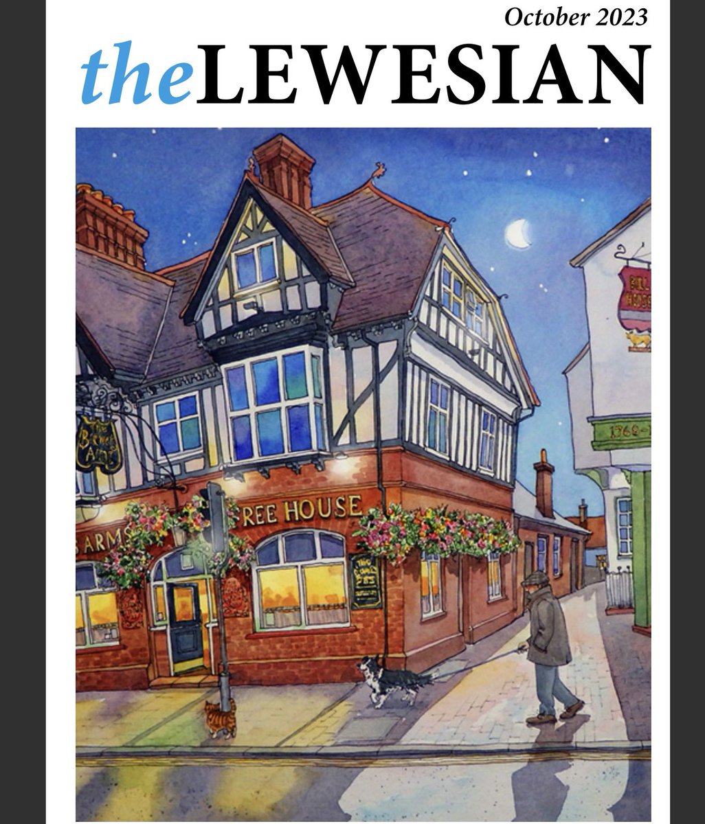 Thank you to #thelewesian mag for inviting me back to their cover on the second anniversary 😊 Where did that time go?