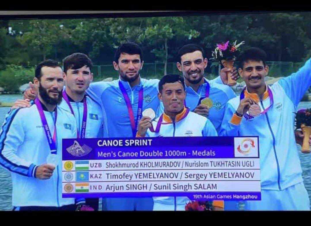 dhiraj_luwang's tweet photo. 𝗠𝗮𝗻𝗶𝗽𝘂𝗿 𝗘𝗺𝗮 𝗴𝗶 𝗺𝗶𝗻𝗴𝗰𝗵𝗮𝘁 𝗽𝘂𝗿𝗮𝗸𝗹𝗶𝗯𝗮 𝗠𝗮𝗻𝗶𝗽𝘂𝗿 𝗴𝗶 𝗮𝘁𝗵𝗼𝗶𝗯𝗮 𝗺𝗮𝗽𝗮𝗿𝗶 𝗦𝘂𝗻𝗶𝗹 𝗦𝗶𝗻𝗴𝗵 𝗦𝗮𝗹𝗮𝗺💪🏻❤️✊🏻
Manipuri shines again!!! #ManipuriShinesAgain #ManipuriPlayers #AsianGames2023 @NBirenSingh @ramindesai @delhimeitei @Eramdampaodam @meiteiheritage @narendramodi @SaveMeitei @Pompom533431774 @ArbinSoibam @BungKeisham @JulieHeikrujam @karanmaibam