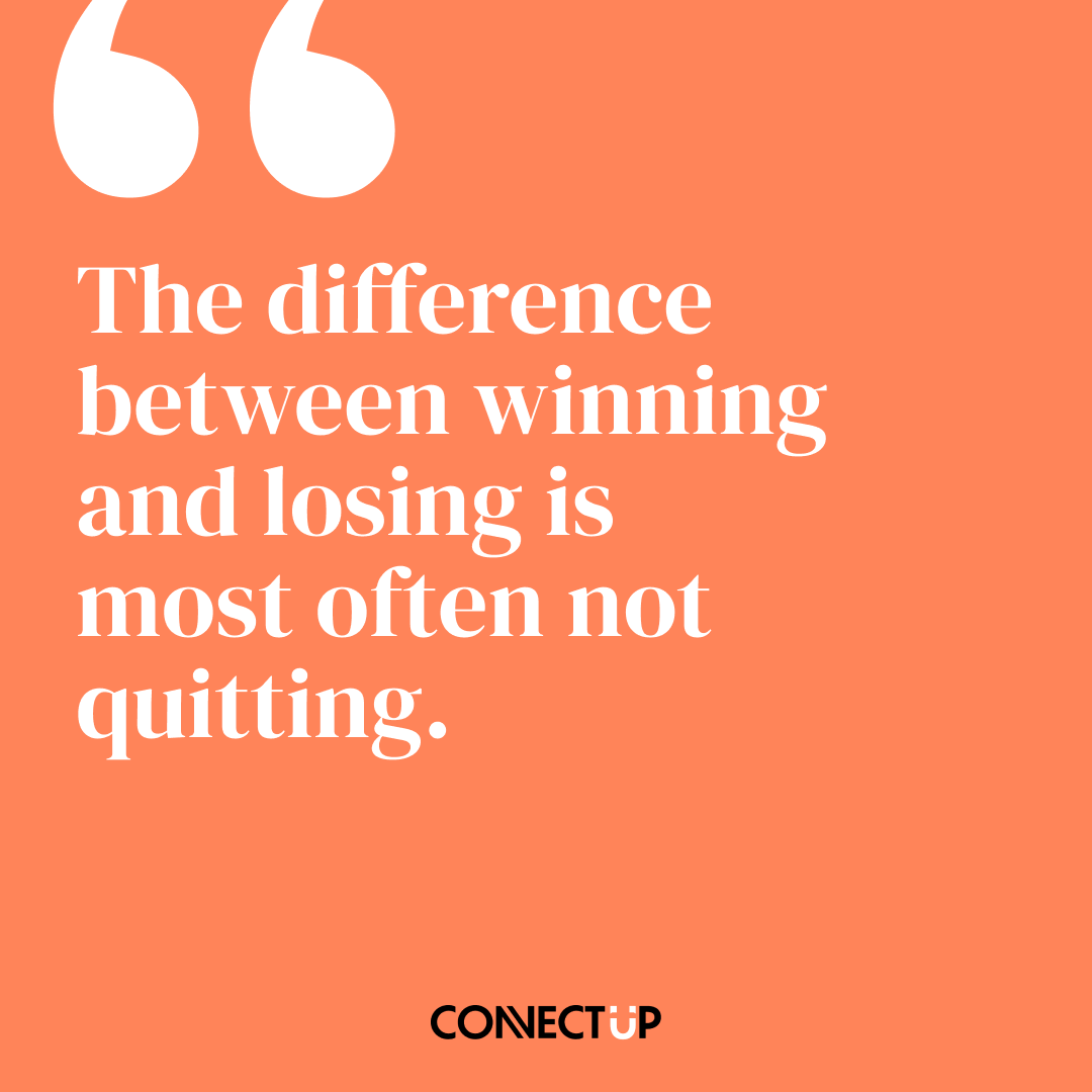 Persistency is the key that unlocks the door to victory. Keep pushing forward, even when the odds seem against you.

#connectup #quotes #motivational #UseWhatYouHave #DoWhatYouCan #ProgressNotPerfection #KeepMovingForward #NeverQuit #StayPersistent #VictoryInPersistence 🏆