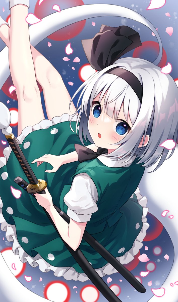 魂魄妖夢 ,半霊 「VS妖夢 」|鈴乃なるのイラスト