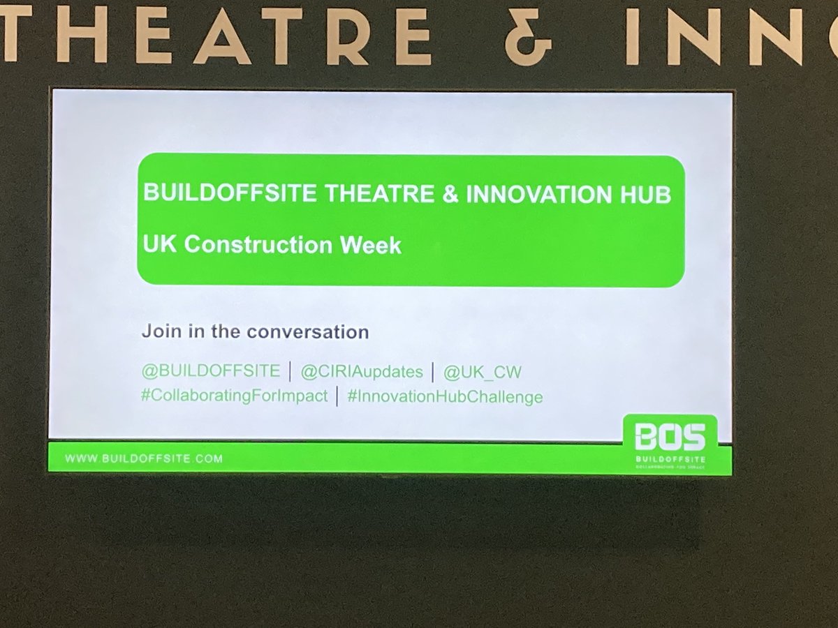 TamSimmonsCIRIA's tweet photo. In a few minutes time the doors to this year’s @UK_CW will open! Come find @buildoffsite in hall 4 at the NEC. We’ve got lots of exciting presentations, debates and talk over the next three days @CIRIAupdates https://t.co/kFzvHx0Sar