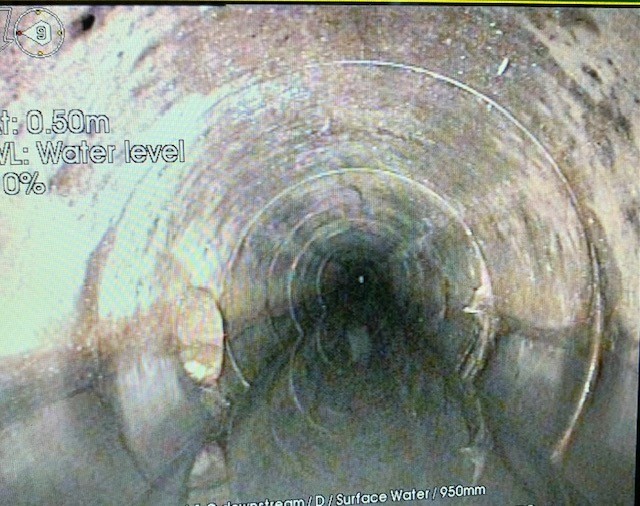 Azimuth Land Surveys can get into all the nooks and crannies with the Culvert Crawler