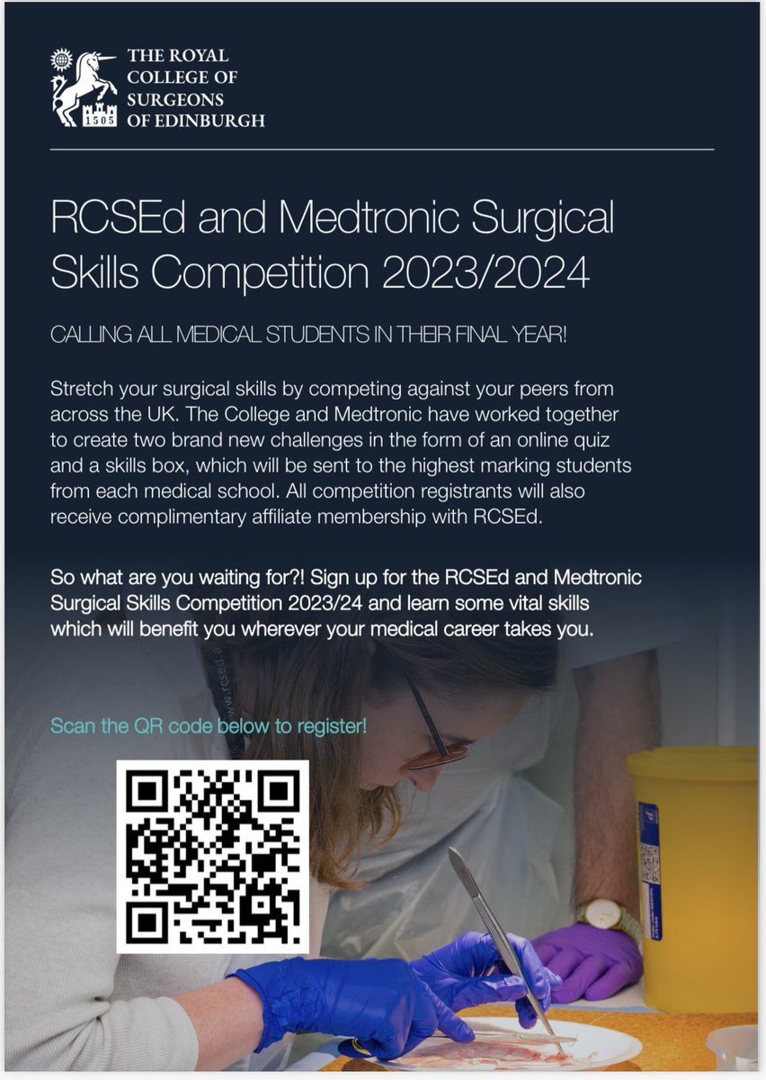 Don’t miss out on this opportunity to demonstrate your skills! Great on the CV! <a href="/CuttingEdgeLds/">Cutting Edge Leeds</a> @LeedsMedHealth