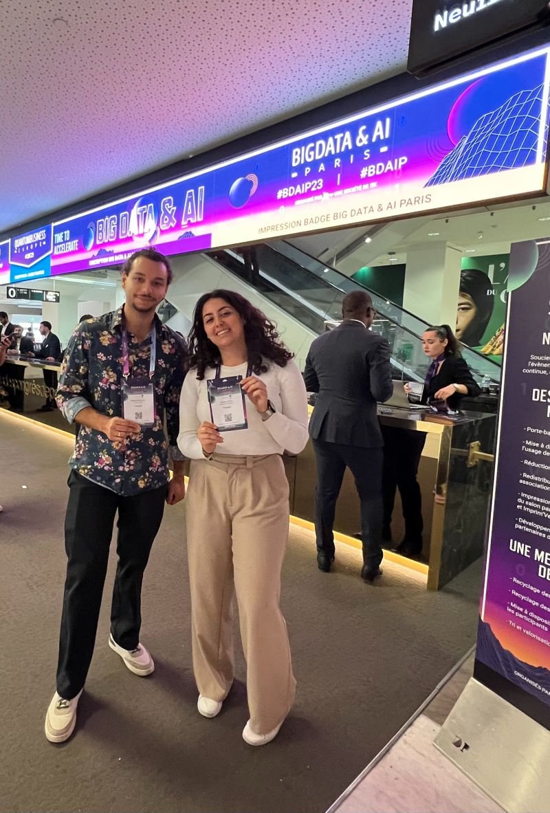 ⏪Déjà une semaine depuis le salon Big Data &amp; AI 2023 ! Nos équipes ont pu assister à des conférences innovantes et échanger avec de nombreux acteurs du secteur. Un moment d'autant plus motivant pour construire ensemble l'avenir de la #Data !📊
#BDAIP23 #AI #Partenaires