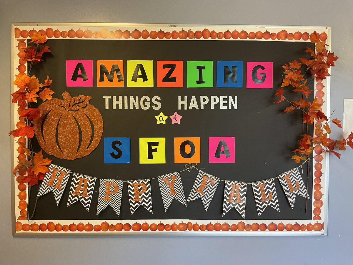 It’s hard to believe it’s October already! @SFOAschool @NLESDCA @SISNLESD