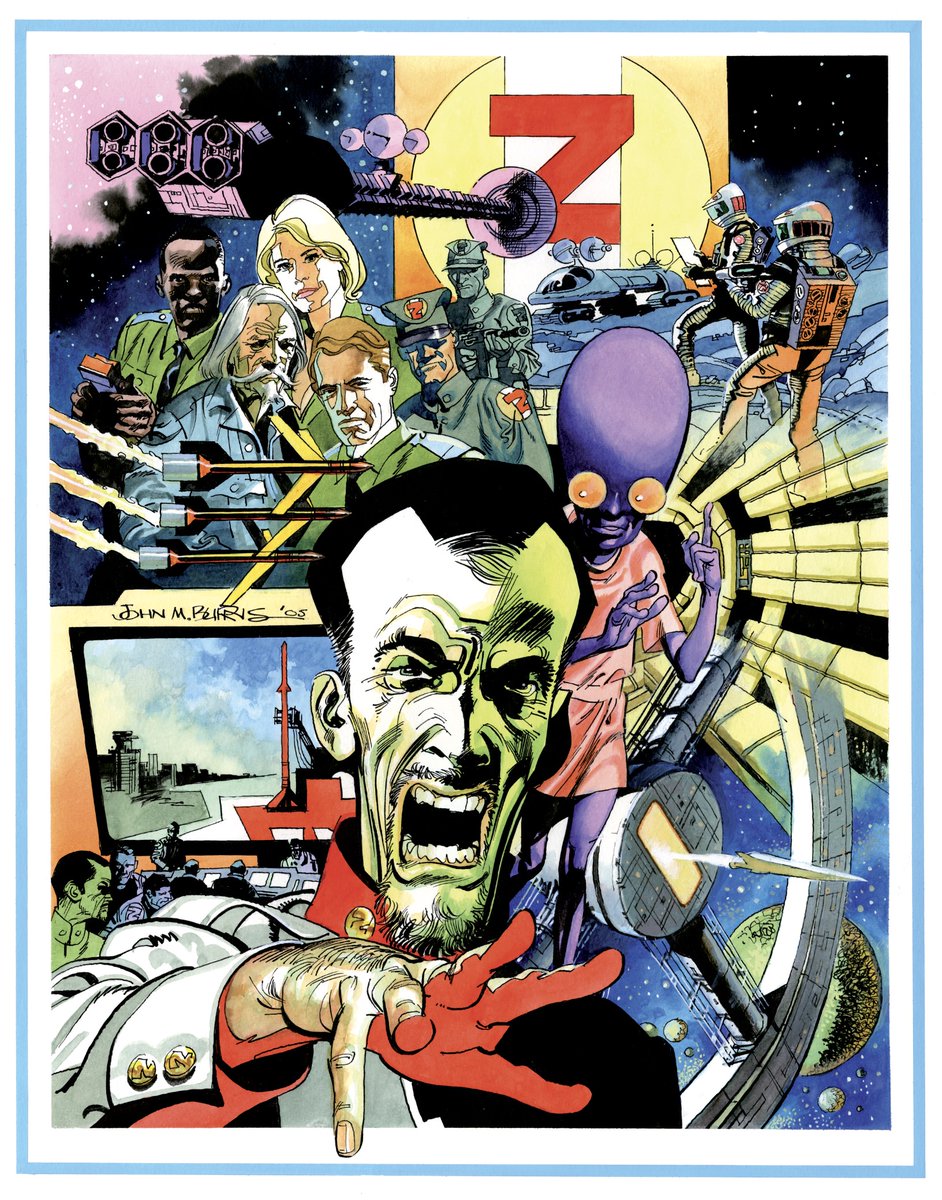 rianhughes's tweet image. I’ve just heard that one of my all-time favourite comic artists, John M. Burns, has finally decided to give up work. John maintained an extraordinary level of quality over decades – an amazing legacy. I first encountered him in Countdown, then Look-In and  2000AD. 1/4