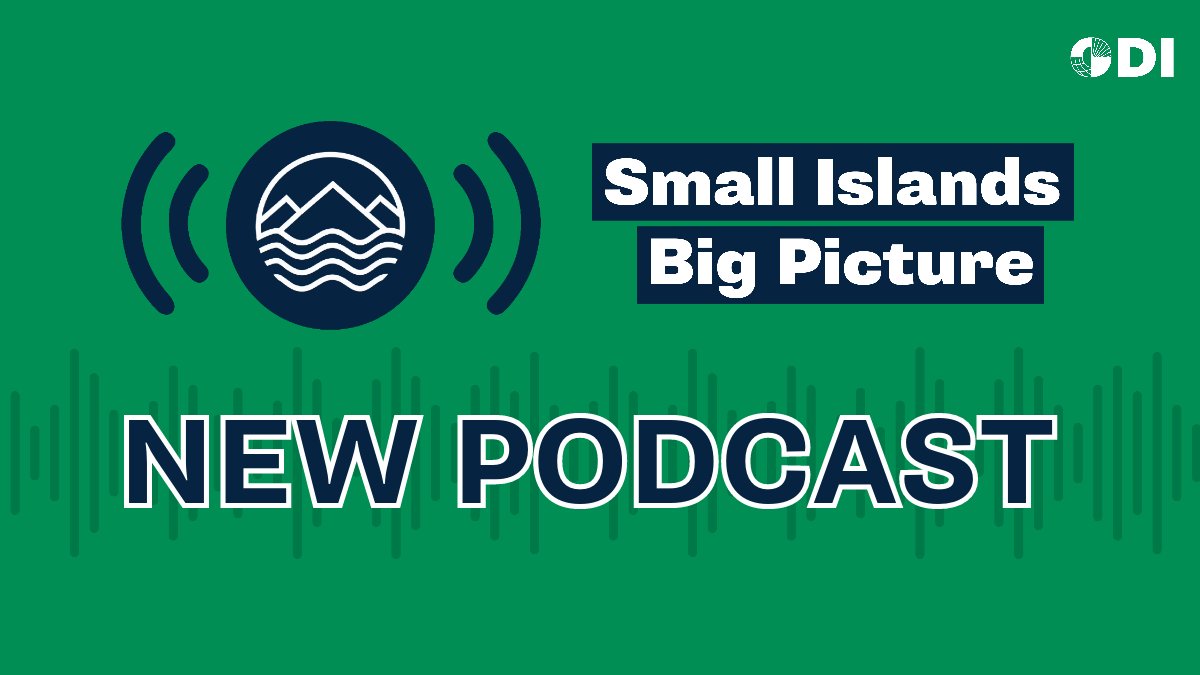 Our new podcast "Small Islands Big Picture" shines a spotlight on the unique challenges and remarkable resilience of Small Island Developing States around the world.

Hosted by RESI Directors @emilycwilkinson and @MatthewLBishop. 

Listen and subscribe 🎙️buff.ly/3rtGcfp