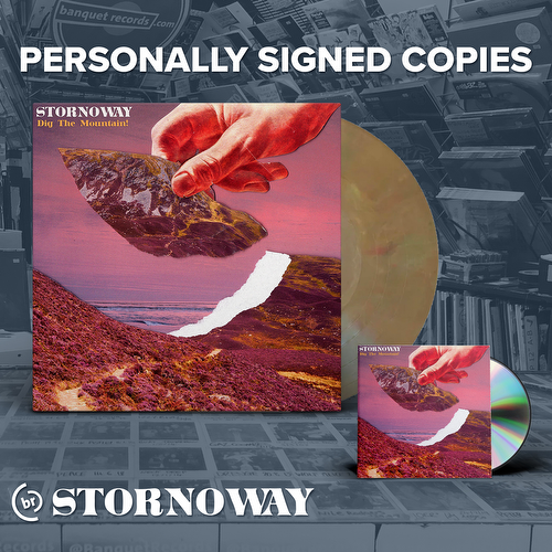 Stornoway (@stornowayband) on Twitter photo Very limited personally signed copies of our new album Dig the Mountain! are available from <a href="/BanquetRecords/">Banquet Records</a> on CD and vinyl! Leave the message you’d like written on your album in the comment section at checkout. Order yours here: Stornoway.lnk.to/digthemountain… Very limited personally signed copies of our new album Dig the Mountain! are available from <a href="/BanquetRecords/">Banquet Records</a> on CD and vinyl! Leave the message you’d like written on your album in the comment section at checkout. Order yours here: Stornoway.lnk.to/digthemountain…
