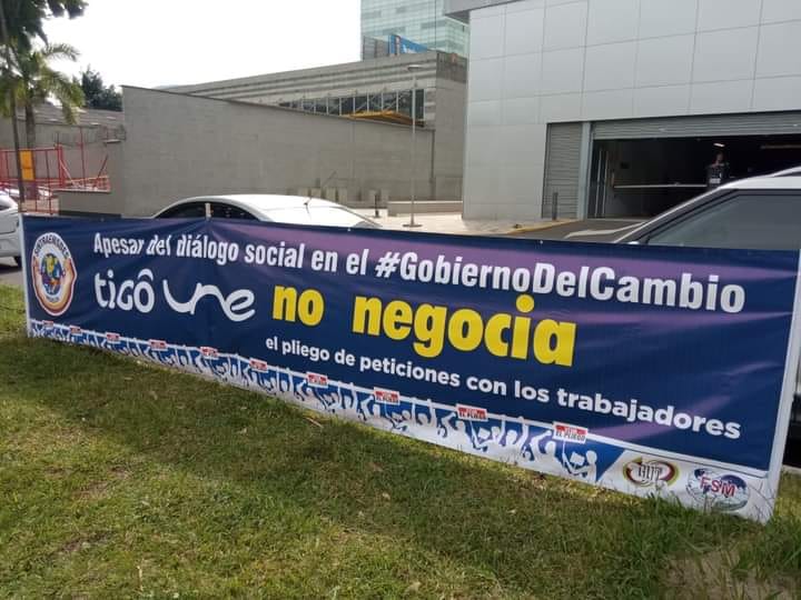 #ATENCION | #Visibilización del  Conflicto laboral en Tigo Une Epm Telecomunicaciones. Solución al pliego de peticiones de los trabajadores.