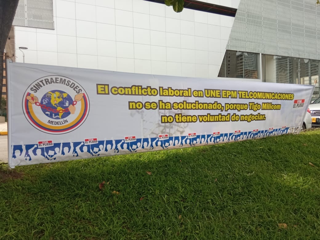 #ATENCION | #Visibilización del  Conflicto laboral en Tigo Une Epm Telecomunicaciones. Solución al pliego de peticiones de los trabajadores.