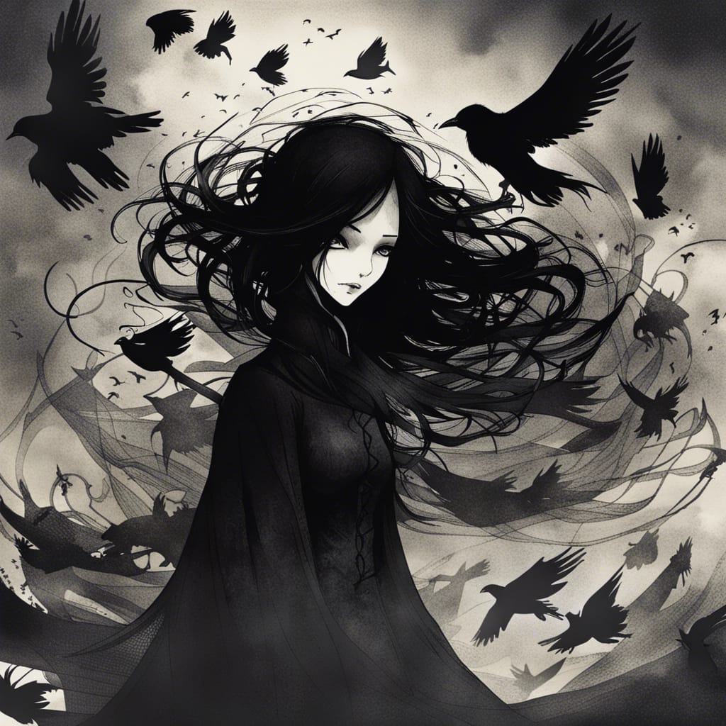 I used <a href="/NightcafeStudio/">NightCafe Studio</a> to visualise the waif character from my short #Halloween themed tale based on #Norfolk #folklore. 

norfolkcorners.blogspot.com/2021/10/the-wi…

#witch #EastSomerton #GhostStory