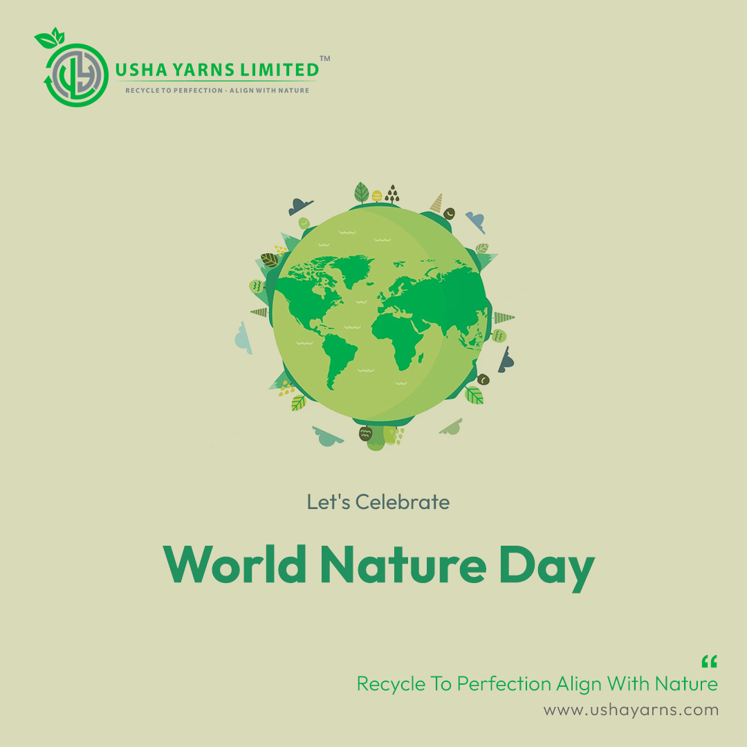 Let each one of us pledge to contribute to the preservation of Mother Earth by improving the way we go about our daily work and lives! #worldnatureday #ushayarnsltd