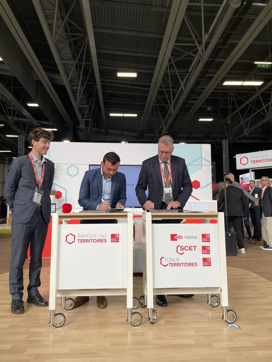 Signature d’un accord cadre avec <a href="/CDC_Habitat/">Groupe CDC Habitat</a>, une première opération débute à Villiers-le-Bel en Ile-de-France 
#congresush #congreshlm #nantes