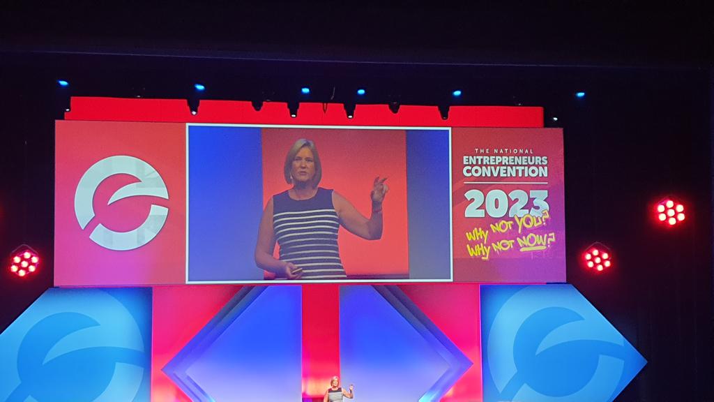 Just had the pleasure of seeing <a href="/MandyHickson/">Mandy</a> on stage at the 2023 Entrepreneurs Circle annual conference. So inspiring and a fascinating life story. Looking forward to reading her book 😊
#ecnec23
#business
#entreprenuer