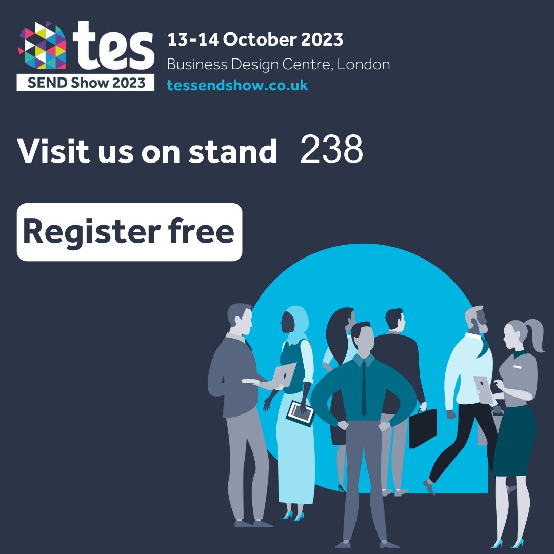 Join us at the TES SEND show on 13/14 October in London and hear Ofsted's Specialist Adviser on SEND, Adam Sproston #TESSENDShow