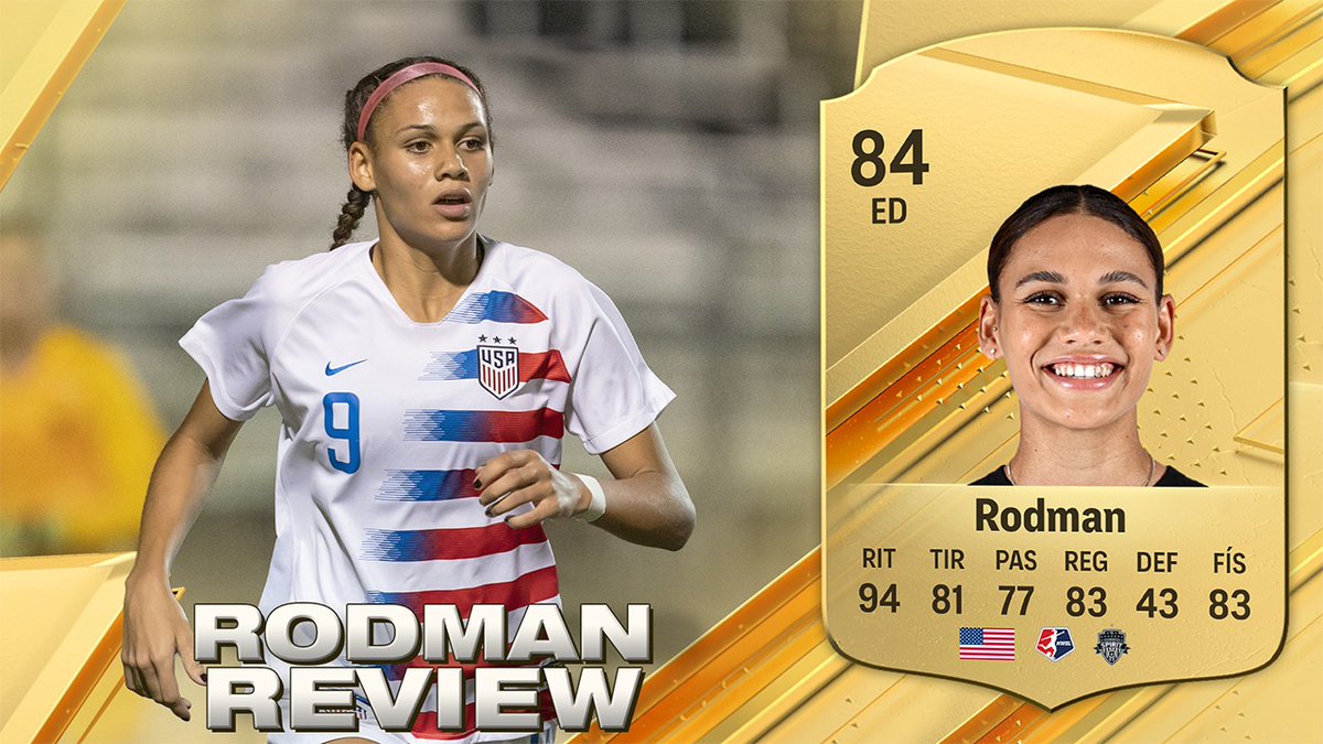 FraFilter's tweet image. NUEVA REVIEW!!!
¡TIENE UN COHETE EN EL CUL0! 🚀 84 RODMAN EA FC 24 ORO REVIEW
youtu.be/WnpwFFKfJMQ