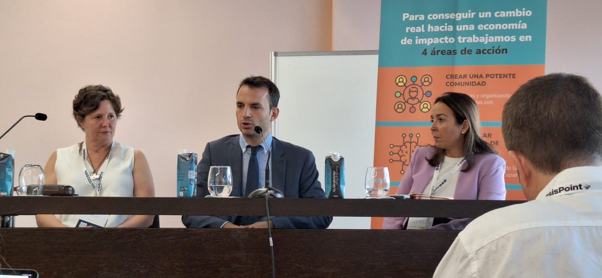 COFIDES's tweet image. El director general de #COFIDES, Miguel Tiana, interviene en la rueda de prensa de presentación de balance de la #GSGSummit