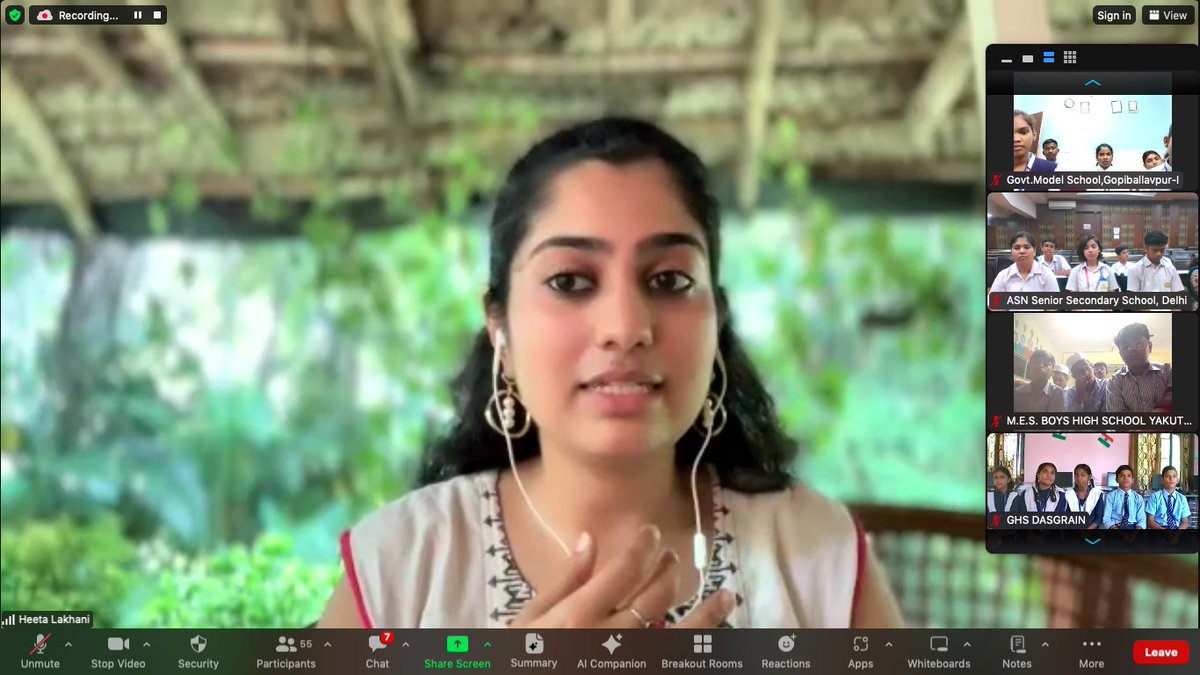 CEEahmedabad's tweet photo. It was exciting to meet a fantastic group of students through a days national level Youth Climate Leaders' Summit. The online summit was organised as part Generation for Climate ActioN (#GenCAN)  initiative which is a collaborative effort of the HCL Foundation and CEE. https://t.co/O258FeA7HA
