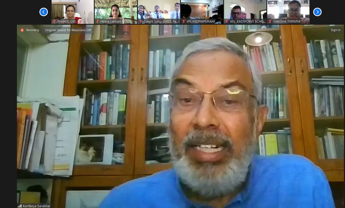 CEEahmedabad's tweet photo. It was exciting to meet a fantastic group of students through a days national level Youth Climate Leaders' Summit. The online summit was organised as part Generation for Climate ActioN (#GenCAN)  initiative which is a collaborative effort of the HCL Foundation and CEE. https://t.co/O258FeA7HA