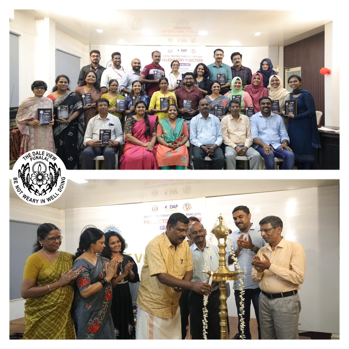 dale_view's tweet photo. Unívєrѕαl Treatment Curriculum 1-8 - Basic Course Completion Ceremony inaugurated by Sri.Stephen Member of Legislative Assembly and Guest of Honour by Shri V Palanichamy IIS, Additional Director General, PIB & CBC, Kerala- Lakshadweep Region.
#ColomboPlan #issup #utctraining https://t.co/MJsbRMcVpi
