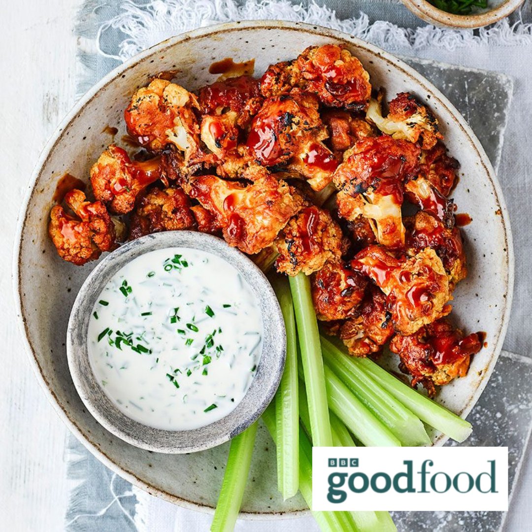 Got some extra cauliflower hanging around? Did you know it makes great buffalo wings? You’ll find a delicious BBC Good Food recipe: bbcgoodfood.com/recipes/buffal… #StopVeggieWaste